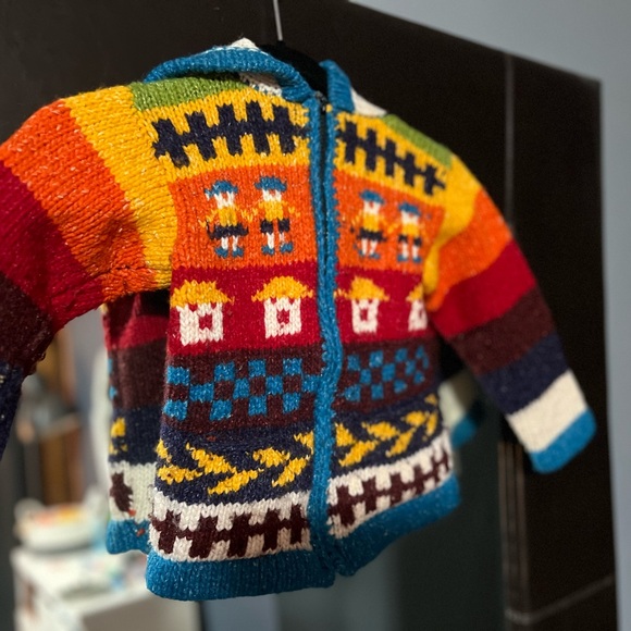 Handmade knit sweater for toddler - Picture 1 of 10